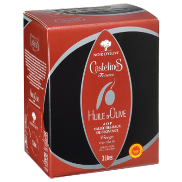 Huile d'olive Noir d'olive en Bag in Box 3L