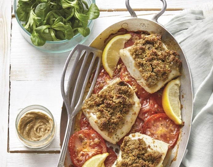 Recette de Cabillaud en croûte d'anchoïade